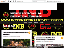 Tablet Screenshot of internationalnewsblog.com